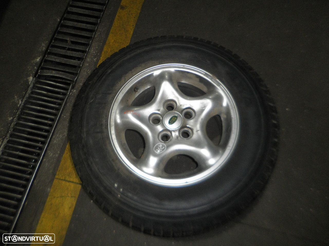 Roda Suplente RODS270 LAND ROVER DISCOVERY 2 L318 FASE 2 2000 2.5TDS 4X4 140CV 5P CINZA 69.8Mm 5X120 255/55/16 - 1