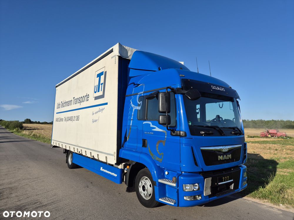 MAN TGL 12.250 cena za ZESTAW TANDEM UNIKAT przebieg z Niemiec MANUAL HAK / EURO 6 / przyczepa zestaw jumbo / opony 80% - 3