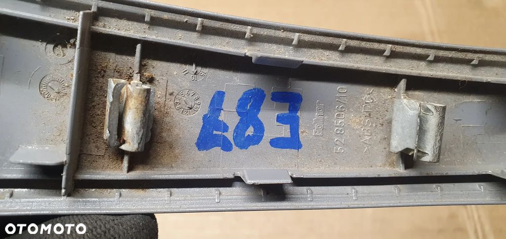 Dekor listwa ozdobna drzwi prawy przód BMW 1 E87 6962104 - 7