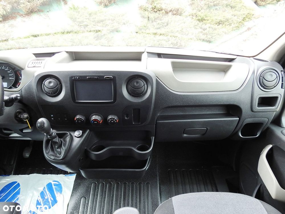 Renault MASTER PLANDEKA 8 PALET WEBASTO TEMPOMAT NAWIGACJA KLIMATYZACJA PNEUMATYKA  170KM - 33
