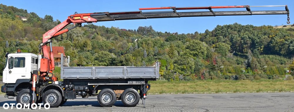 MAN 41.460 * WYWROTKA 5,65 m * FASSI F270AC.26 / 8x8 ! * STAN BDB - 5