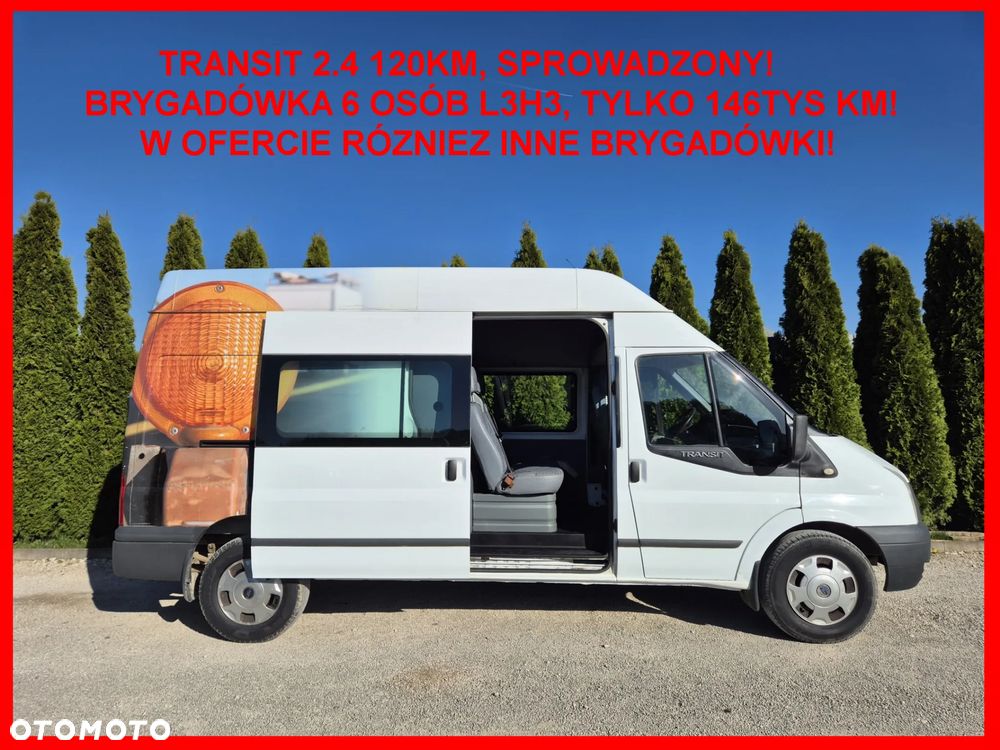 Ford Transit 2.4 120KM/ Brygadówka/ - 3
