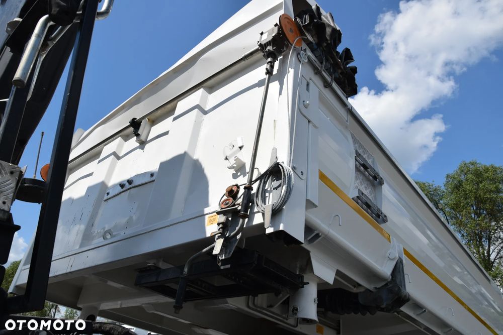 Scania P410 / 6x4 / EURO 6 / HDS HIAB X-HIDUO 158 B-3 / WYSUW x3 / ROTATOR / CHYWTAK / STEROWANIE RADIOWE / WYWROTKA / HYDROBURTA / AUTOMAT / KAMERA COFANIA / NAWIGACJA / HAK-ZACZEP / NISKI PRZEBIEG / 2018 / SERWISOWANY / SPROWADZONY - 30