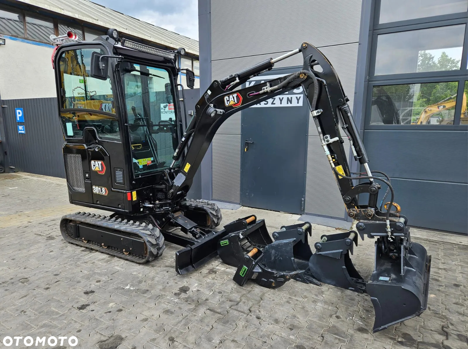 Caterpillar MINIKOPARKA CAT CATERPILLAR 301.8 CR 301 302  KLIMATYZACJA !!! 2021R - 30