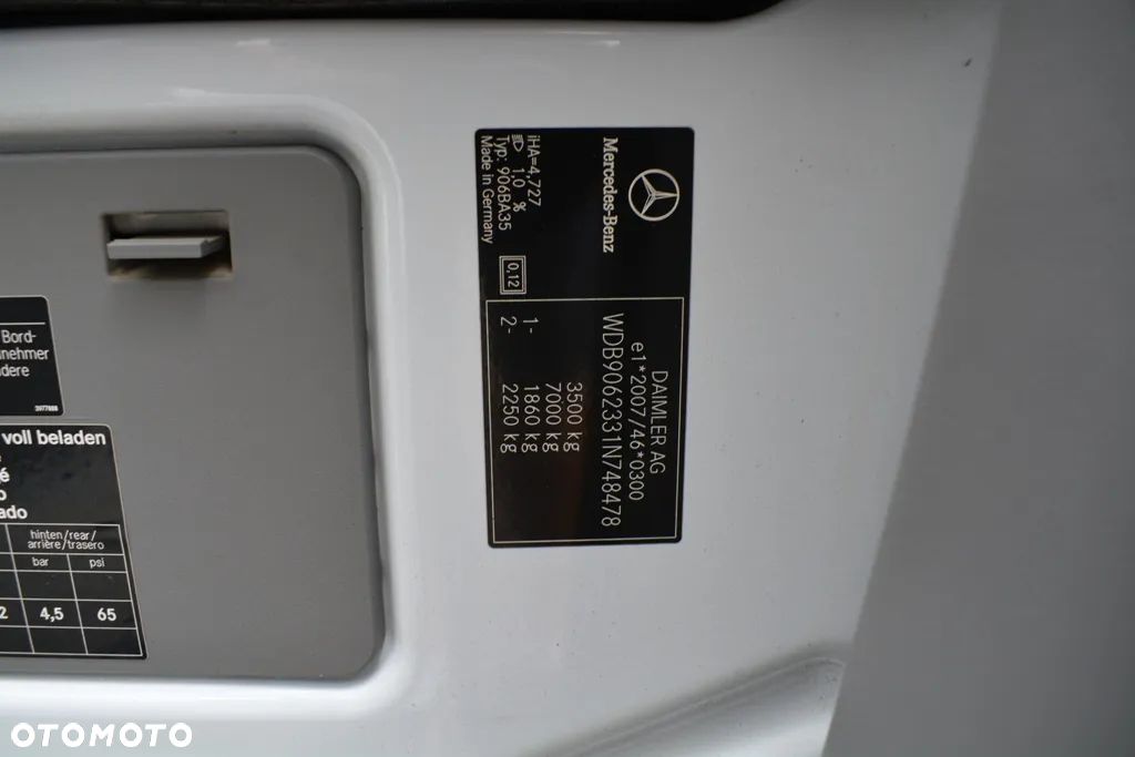 Mercedes-Benz Sprinter 316 CDI LIFT DOKA STAN FABRYCZNY - 34