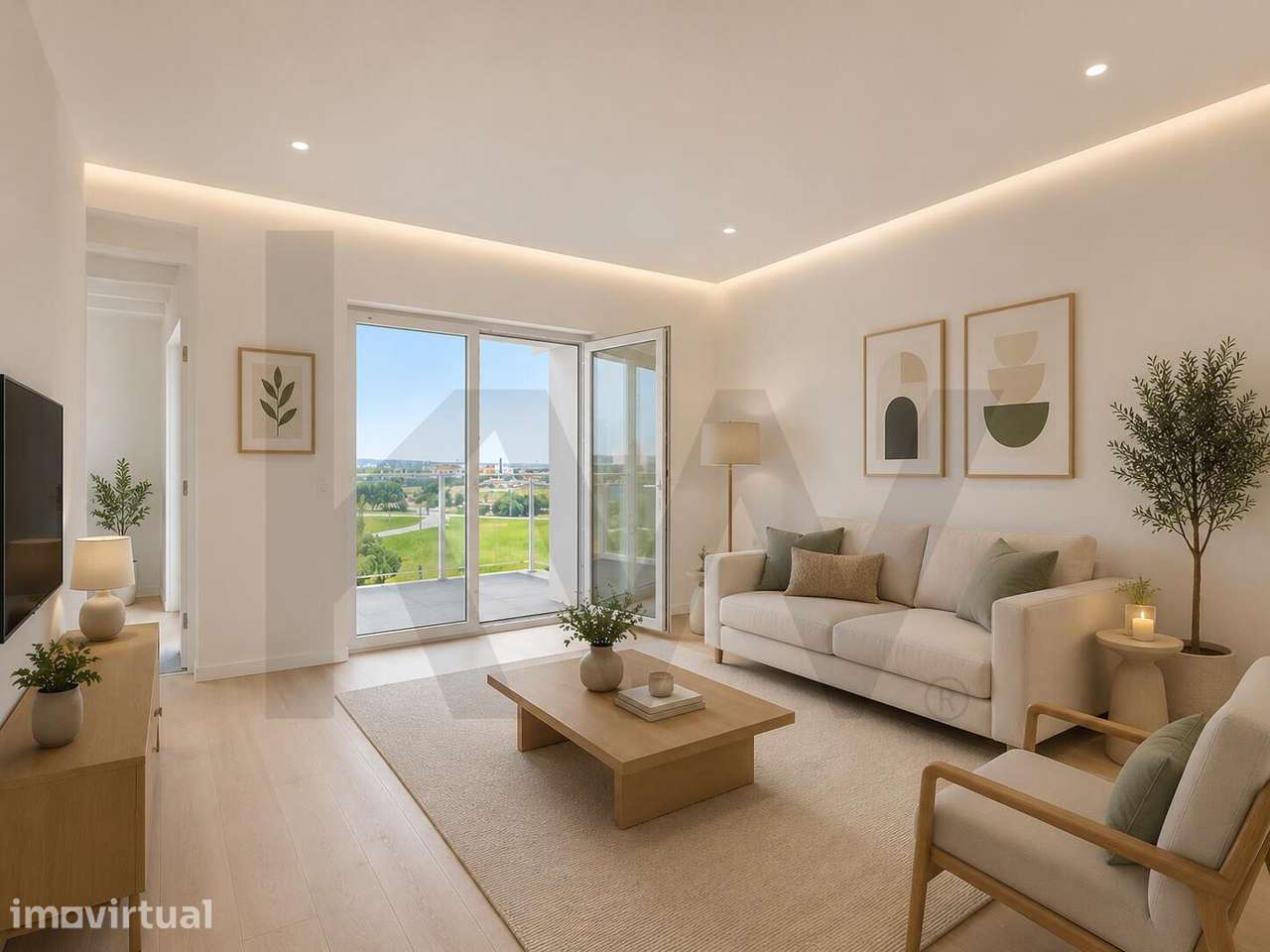 Apartamento T2 com Suíte, Varanda, Estacionamento e Ginásio | Panorama - Grande imagem: 2/37