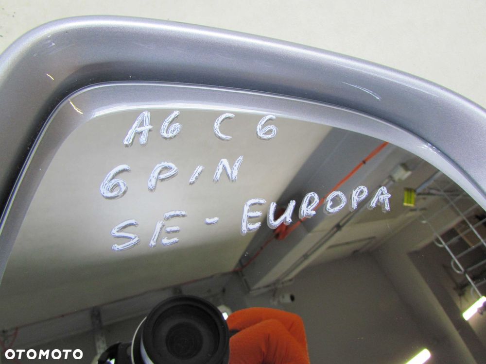 AUDI A6 C6 LIFT 09-11 LUSTERKO ZEWNETRZNE PRAWE 6 PIN - 9