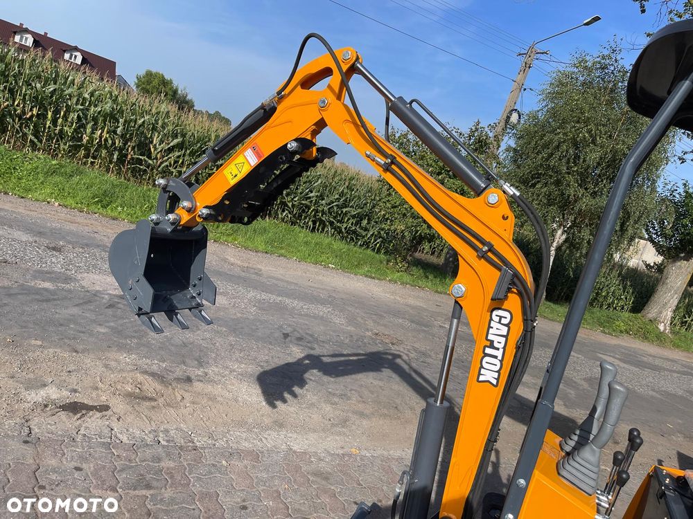 Inny Minikoparka CAPTOK CK13D NOWA KOPARKA 1.3 TONY 2026 ROK RATY/LEASING - Szybka decyzja ! Łyżka, Joystick, Ścisk mechaniczny z przodu SUPER STAN - 25