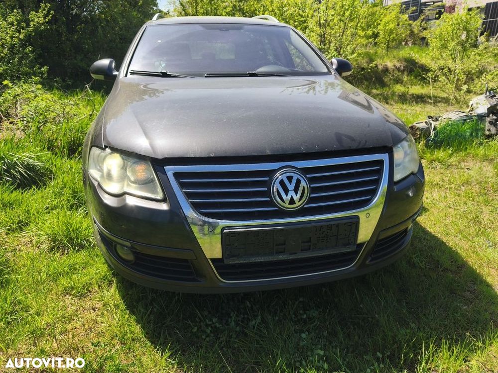 Față completă bot VW Passat B6 Mokka Brown LC8Z bară faruri trager radiatoar - 1