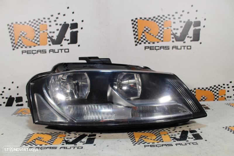 Ótica / Farol Direito Audi A3 (8P1)  8P0941004bc / 1Lj00964804 / 1Lj00 - 1