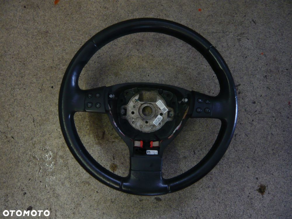 kierownica skórzana multifunkcja 3c0419091ap volkswagen passat b6 - 1