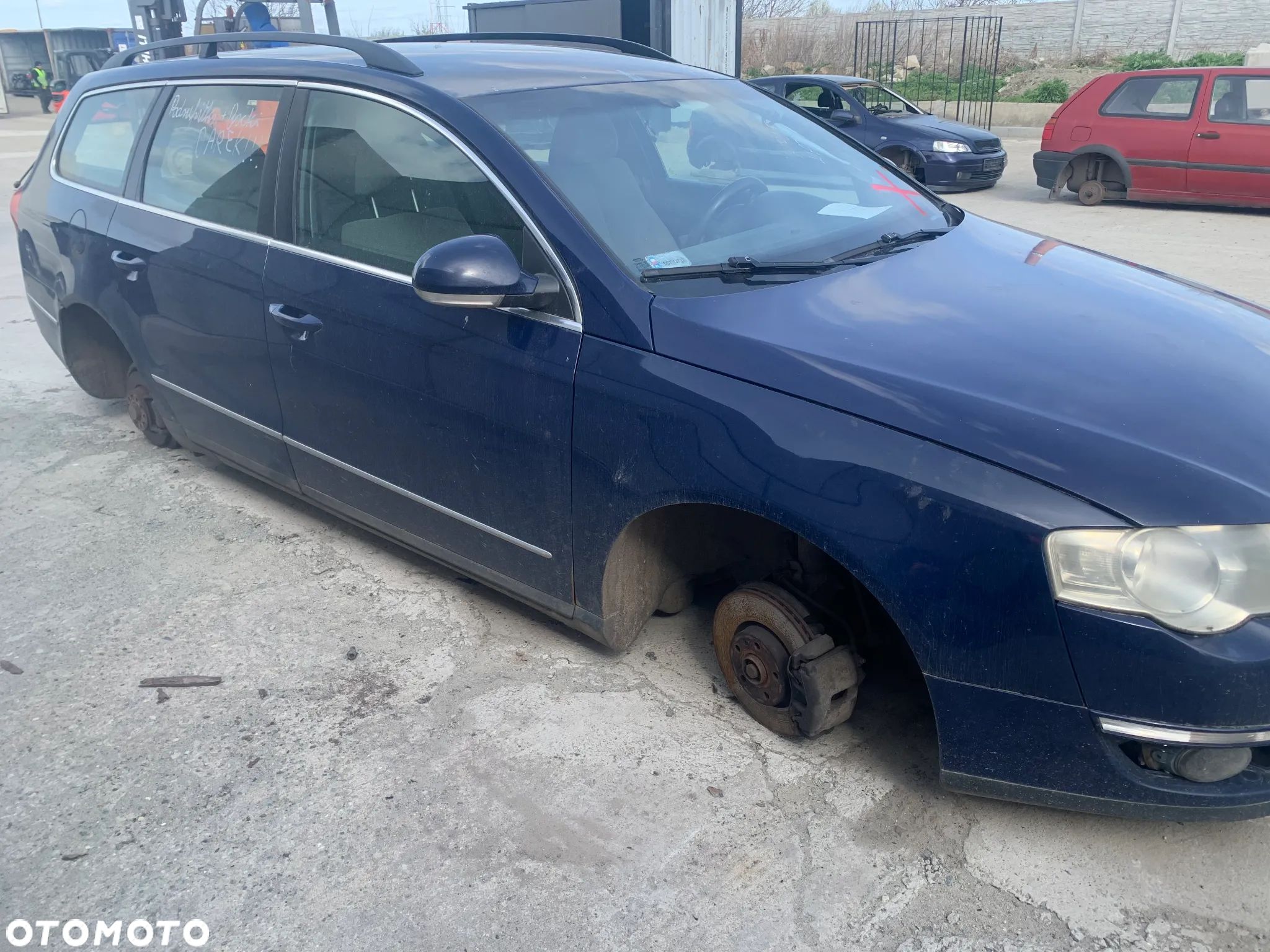 PASSAT B6 2007 1.9 BLS  *SAMOCHÓD NA CZĘŚCI* 26 LAMPA LUSTERKO DRZWI MASKA KLAPA BELKA ZDERZAK BŁOTNIK PRAWA LEWA PRZÓD TYŁ - 1