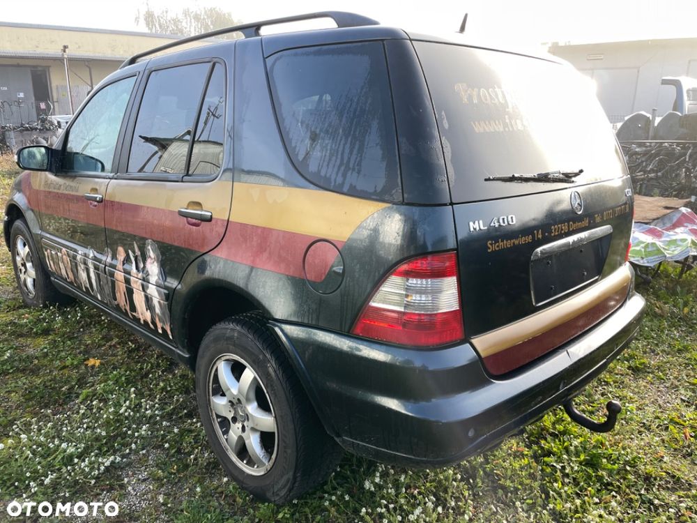 Mercedes ML 163 lift 400cdi  drzwi klapa zamek xenon om628 - 2