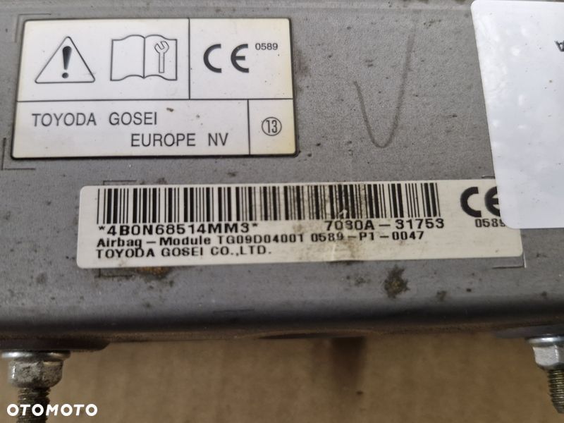 mitsubishi outlander iii 3 poduszka powietrzna airbag kolanowa 7030a-31753 - 6