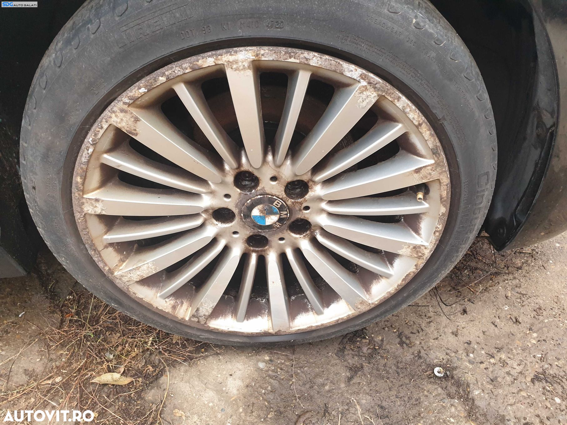 Set 4 Jante Aliaj 225 45 18 R18 Style 416 ET34 Anvelope Vara BMW Seria 3 F30 F31 F34 F36 2011 - 2019 [K0309] - 2