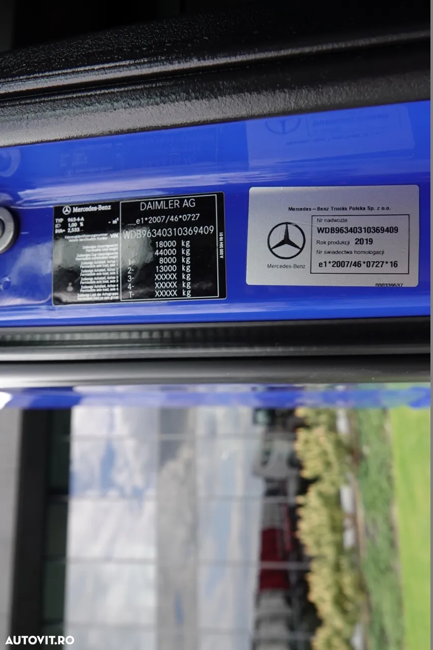 Mercedes-Benz ACTROS 1848 / GIGA SPACE / RETARDER / CONTRACTUL DE SERVICE DUPĂ - 37