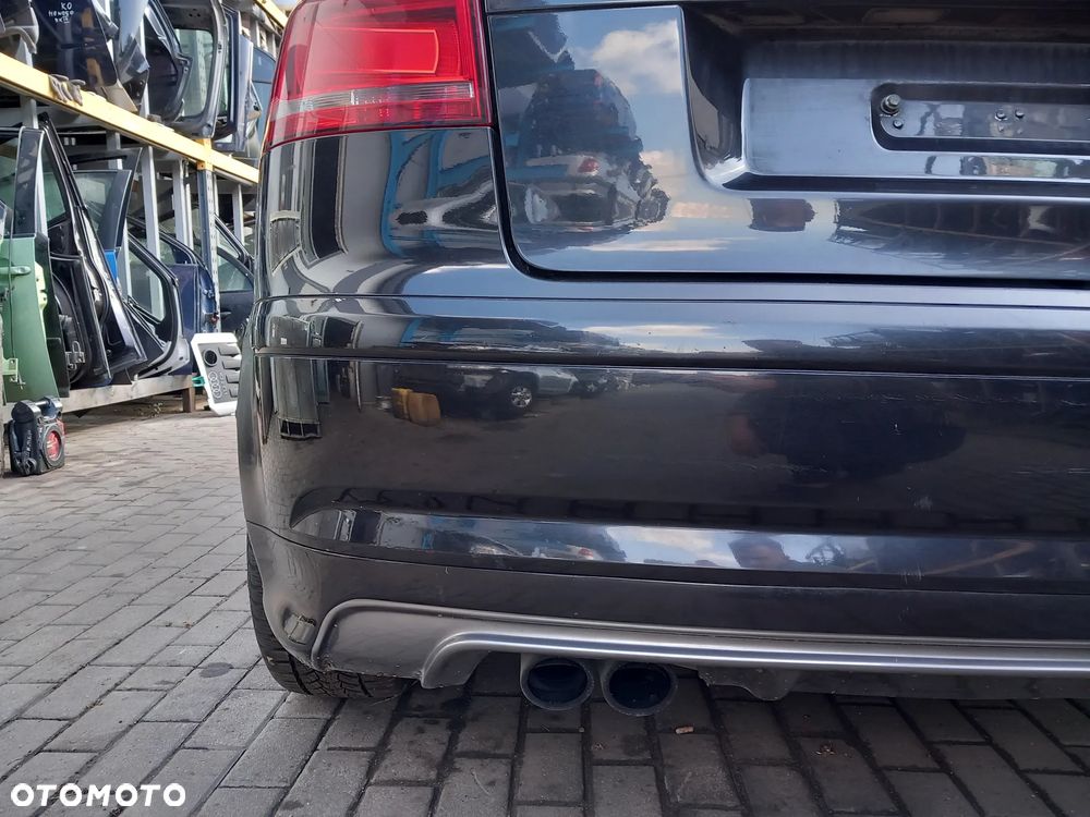 AUDI A3 8P ZDERZAK TYLNY TYŁ S-LINE 3DRZWI KOLOR: LZ9W - 8