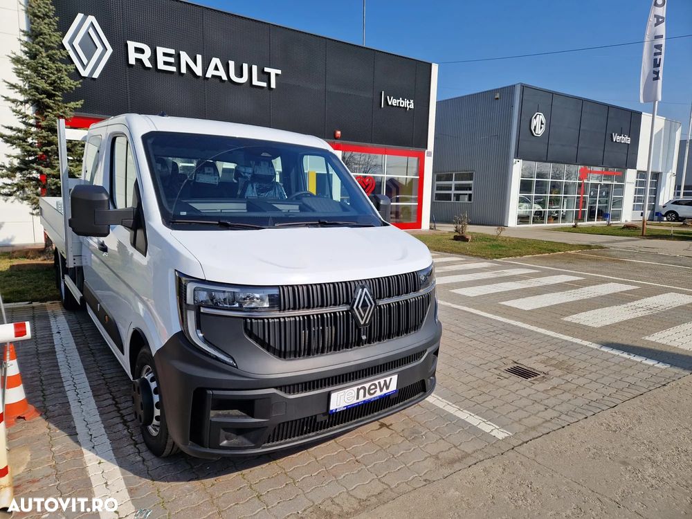 Renault Master  -2026 L3E1 dCi 150CP cu CABINA DUBLA si BENA FIXA - 4