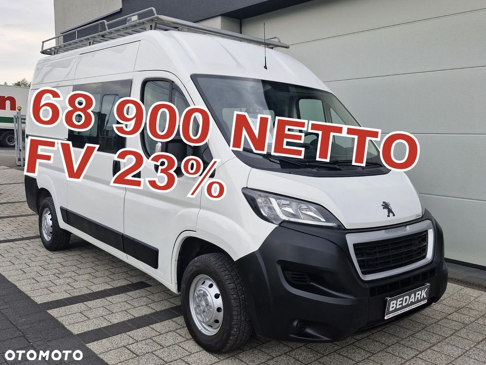 Peugeot Boxer, 2021 IX, L2H2, DOKA, 7 miejsc, BRYGADÓWKA, tempomat, klima - 3