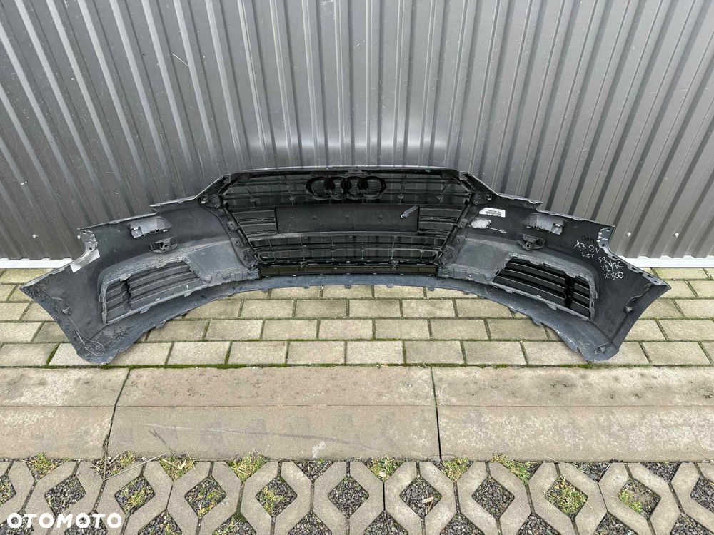 Audi A3 8V 8V3 8V4 FL Lift Zderzak Przód Przedni Kompletny LY7C Spryski 16- - 6