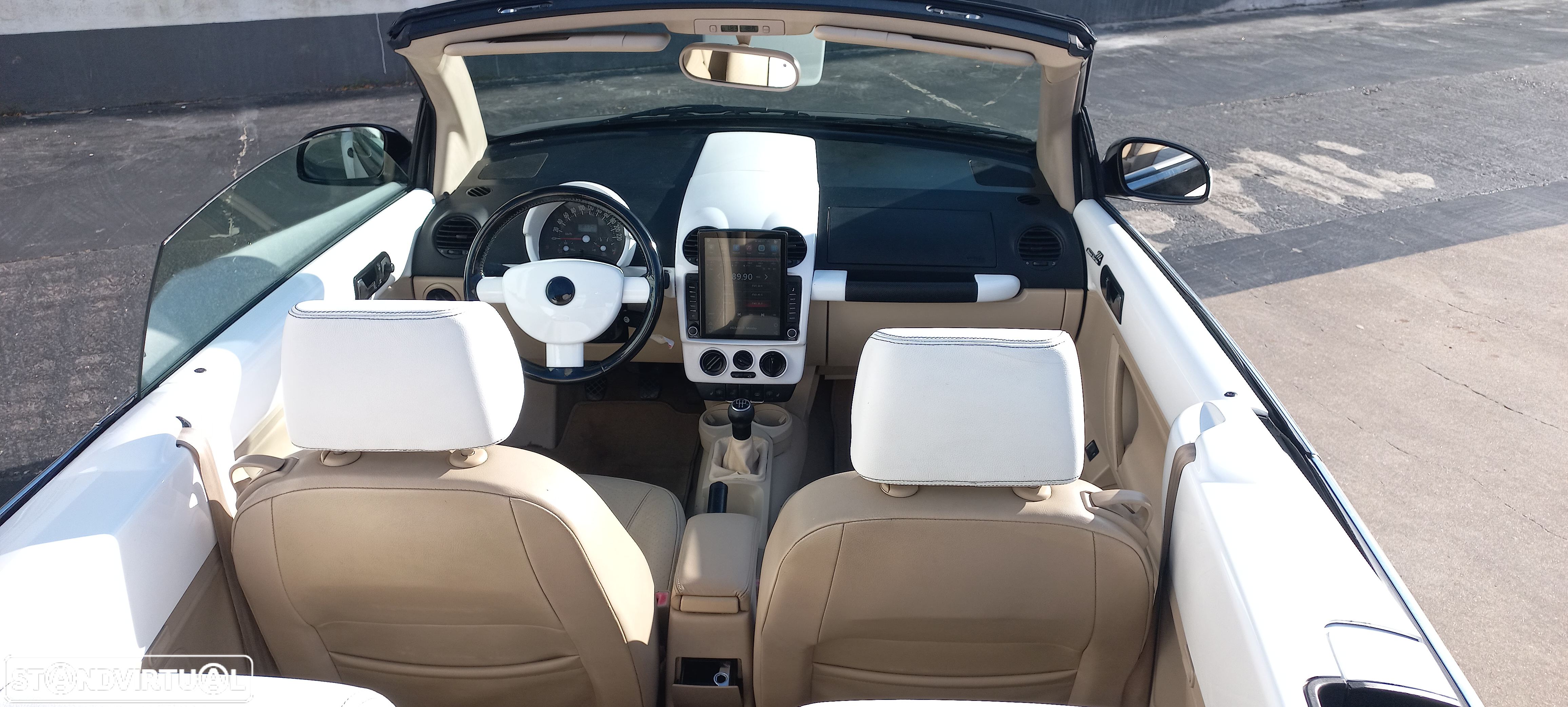 VW New Beetle Cabriolet 1.9 TDi Top Couro - 47