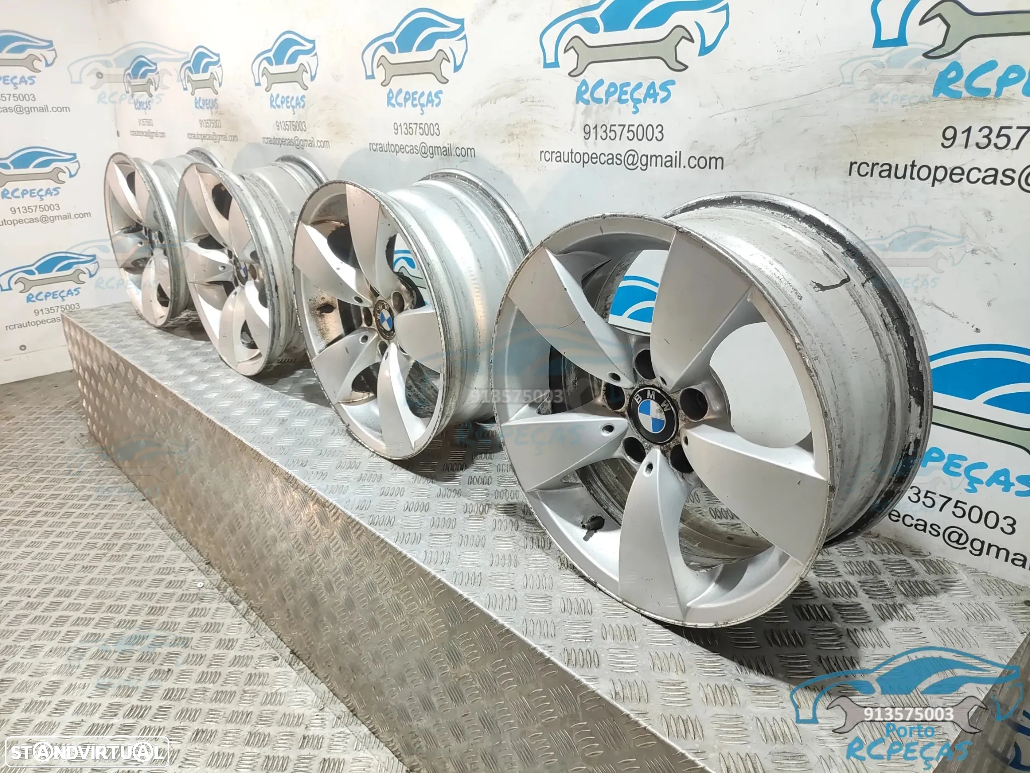 Jantes 17" BMW Serie 5 - E60 | E61 - Originais - 7,5J | ET20 | 5x120 - 17 Polegadas | 36116762001 | 6762001 | Jante | 5 x 120 - 3