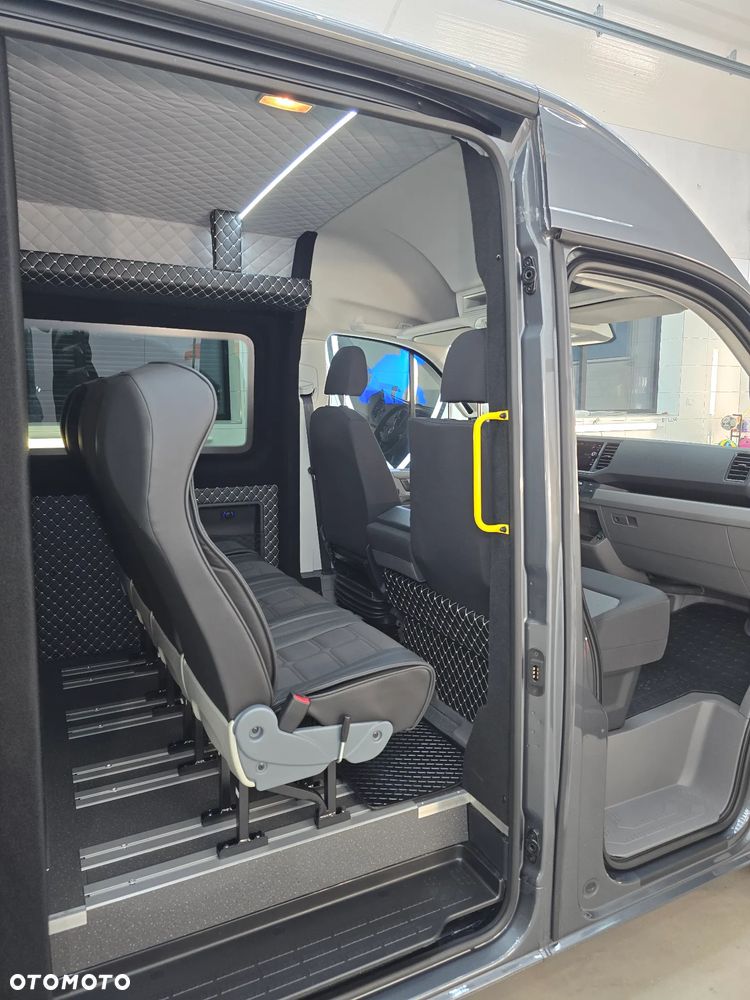 Volkswagen CRAFTER 4 MOTION AUTOMAT-8 Bie TDI 177KM Długi 7-OSOBOWY BOGATA OPCJA WYPOSAŻENIA NAVI KAMERA COFANIA FUL LED LAKIER METALIZOWANY FOTEL KIEROWCY PNEŁMATYCZNY Z MASAZEM SALON PL STAN NOWY NOWY NOWY - 37