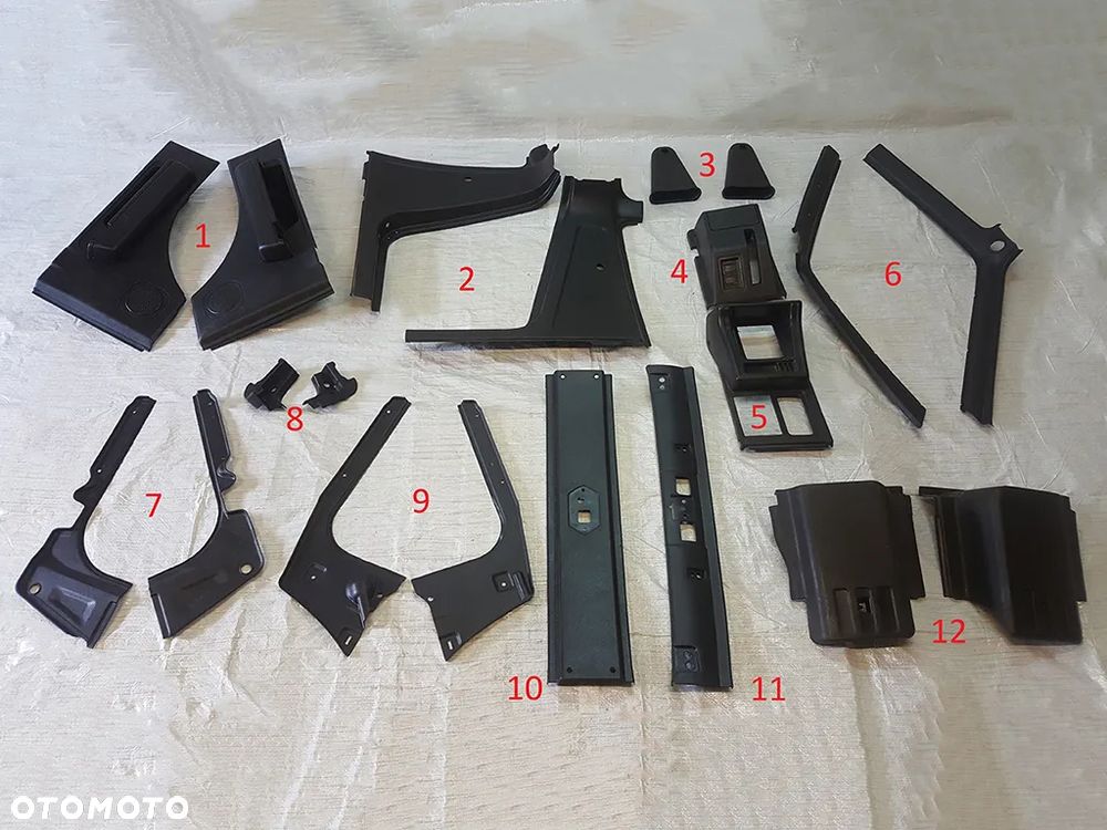 Plastiki wnętrza (tapicerka) do Suzuki Vitara I - 1
