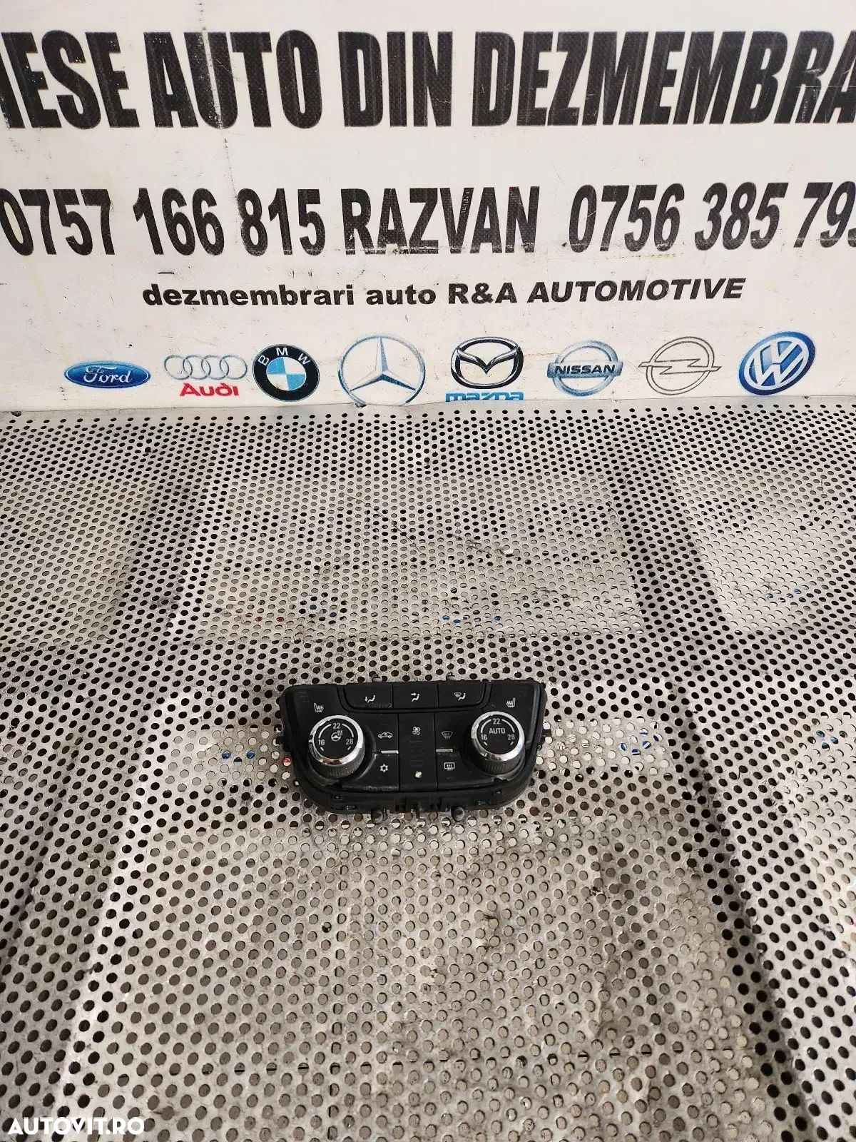 Panou Modul Comenzi Clima Dublu Climatronic Opel Mokka Mokka X Volan Stanga Cu Incalzire In Scaune - 1