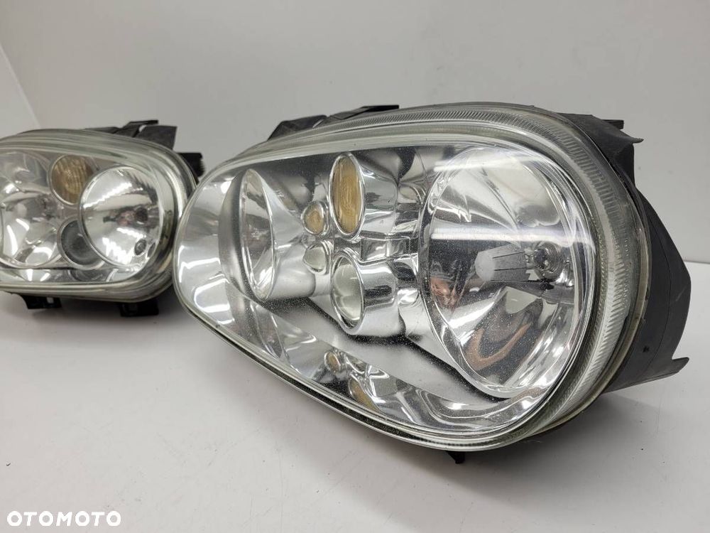 LAMPA PRZÓD LEWA PRAWA KOMPLET HALOGENY VW GOLF IV EU 1J1941015C 1J1941018K - 2