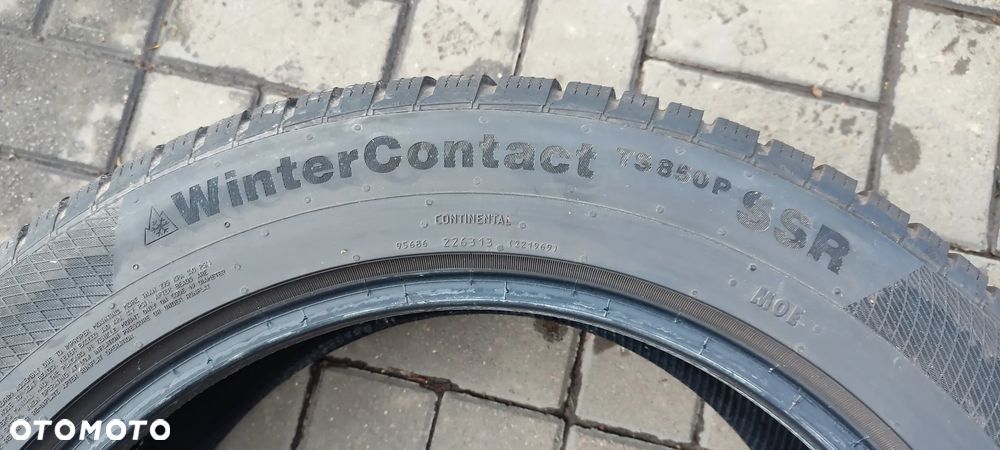 OPONY ZIMOWE 235/55R19 101H CONTINENTAL WINTERCONTACT TS850 SSR (2919) ZIMA KOMPLET 4 SZTUKI - 5