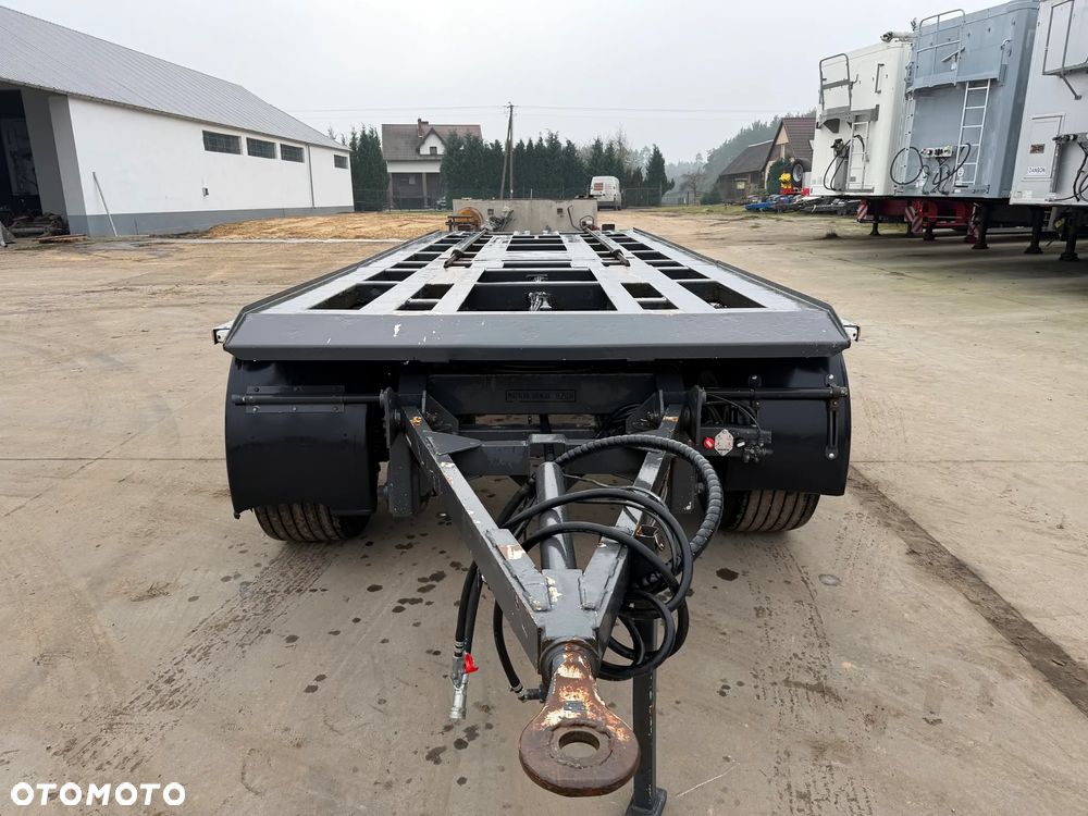 Zorzi Przyczepa Hakowiec Wywrotka do Przewozu Kontenerów 6,50 m - 7,00 m - 7