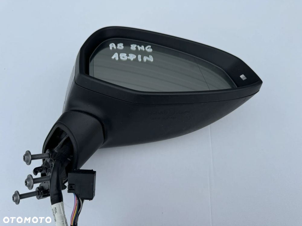 Audi A5 8W lusterko prawe 15 PIN LY9T - 1