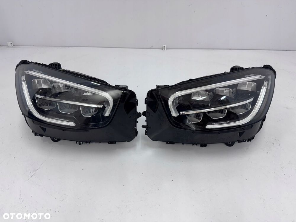 LAMPY PRAWA LEWA PRZÓD MERCEDES GLC X253 W253 LIFT LED HIGH PERFORMANCE - 1