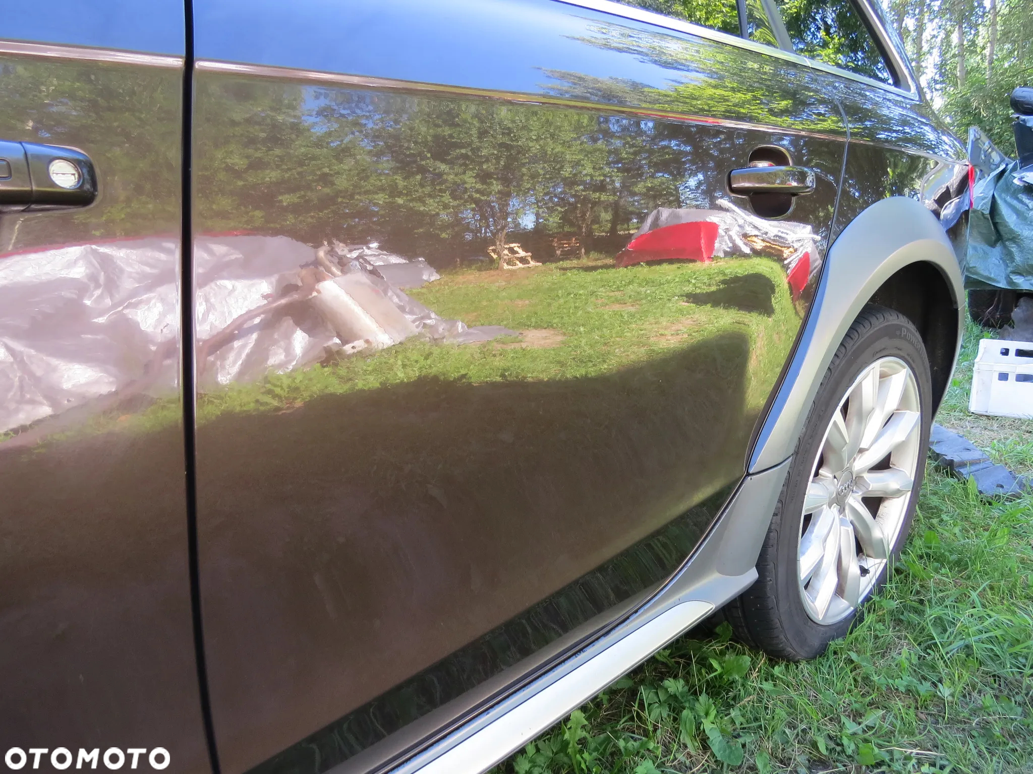 DRZWI LEWY TYŁ TYLNE LZ8W AUDI A4 B8 AVANT KOMBI - 6