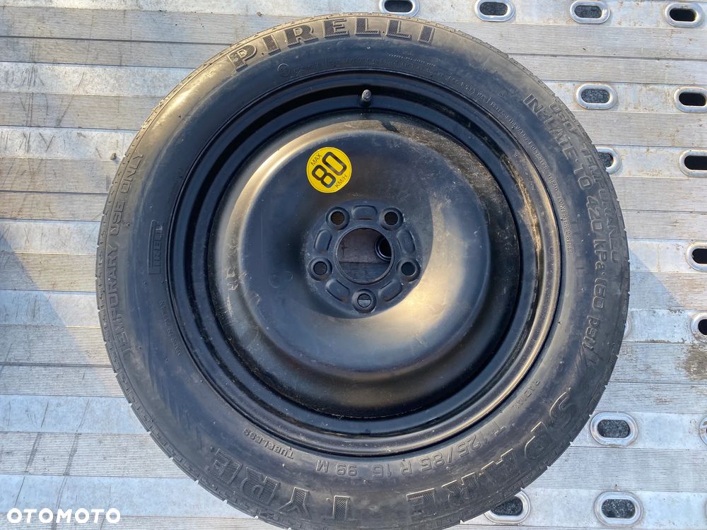 KOŁO ZAPASOWE ZAPAS DOJAZDÓWKA FORD VOLVO 5x108 125/85R16 - 1
