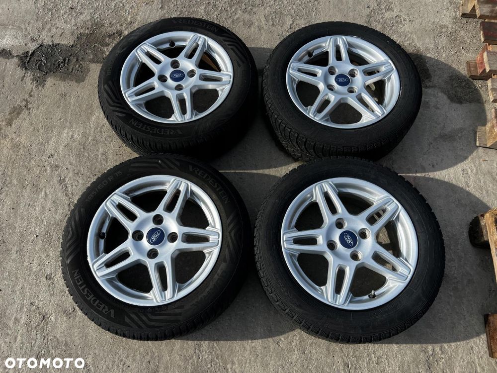 KOŁA FELGI OPONY CAŁOROCZNE ZIMOWE FORD FIESTA MK7 185/60 R15 - 1