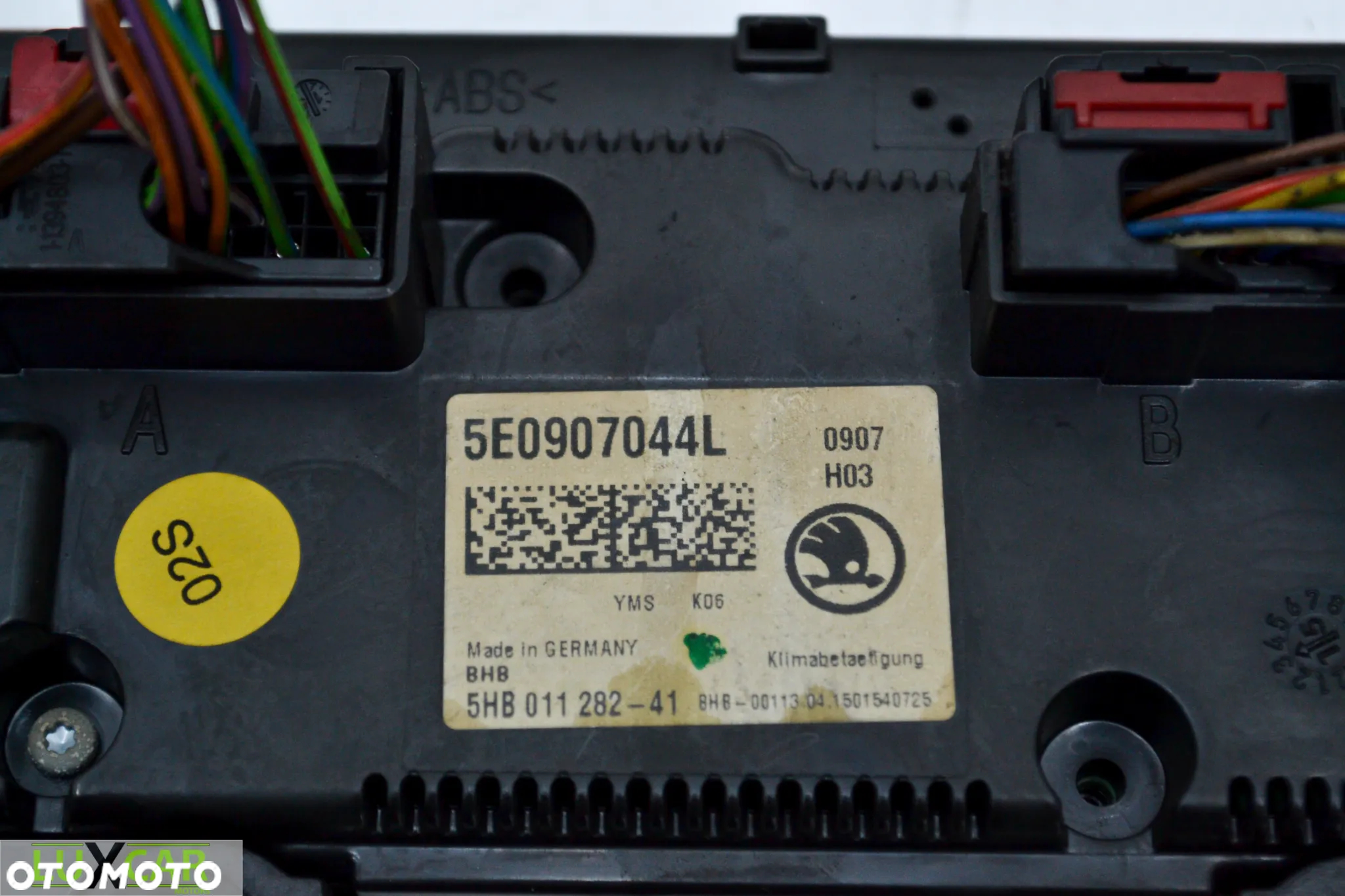 SKODA OCTAVIA 3 VRS MODUŁ PANEL KLIMATYZACJI GRZANE FOTELE 5E0907044L GORLICE - 7