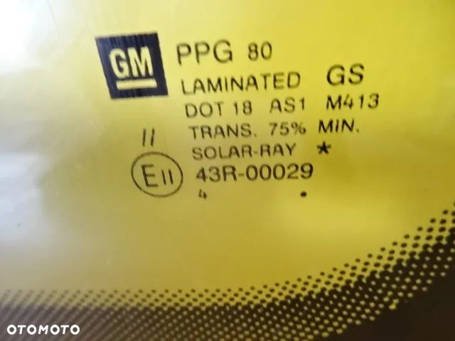 SZYBA CZOŁOWA PRZÓD PRZEDNIA OPEL MERIVA A NR220 - 6
