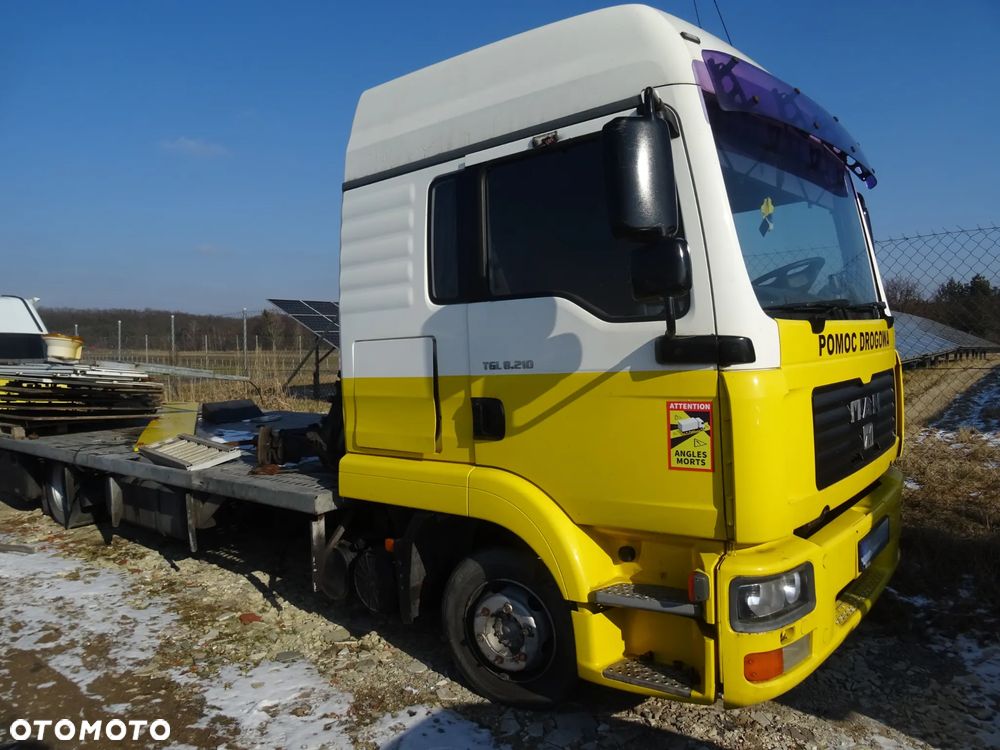 MAN TGL 8.180 4X2 BL części zderzak błotnik maska fotele lusterka drzwi - 3