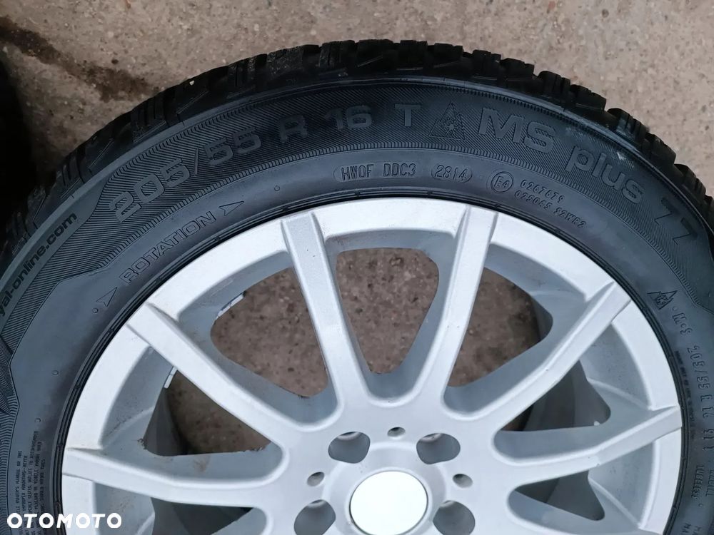 205/55R16 91H Opony Zimowe Zima UNIROYAL MS PLUS 77 5,5mm GOODYEAR ULTRAGRIP 9+ 6mm Legnica ALU-RAD 205/55 - 11