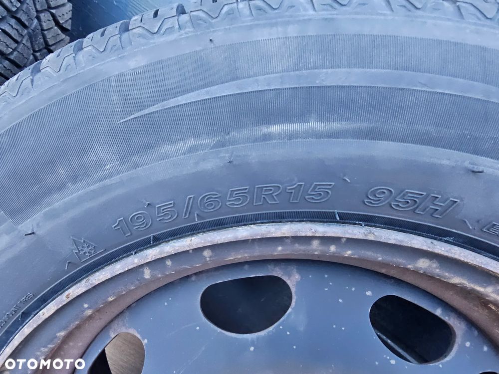 KOŁA FELGI STALOWE 15 OPONY WIELOSEZONOWE OPEL VECTRA C SIGNUM ASTRA H MERIVA B ZAFIRA A B 5x110 ET33 195/65/15 - 4