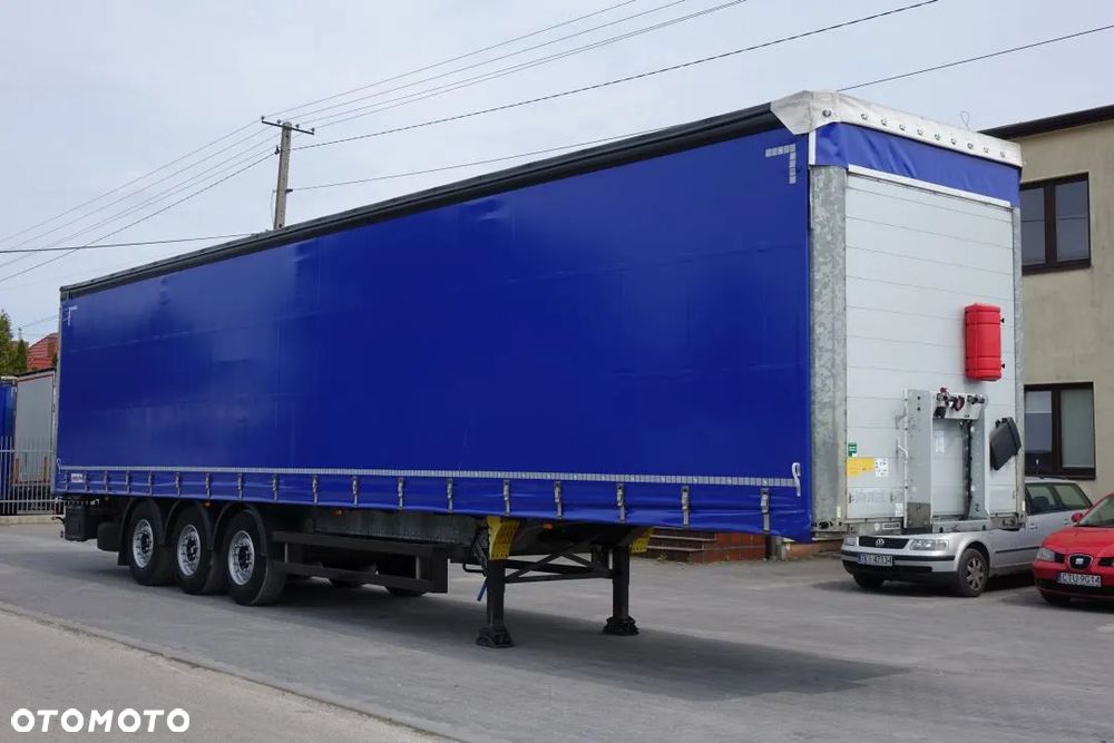 Schmitz Cargobull FIRANKA / STANDARD / OSIE SCHMITZ / NOWE PLANDEKI / OCYNK/ KOSZ I KOŁO ZAPASOWE / - 3