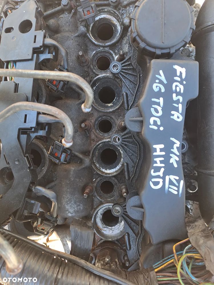 Ford Fiesta MK 7 1.6 TDCi silnik kompletny kod HHJA HHJB HHJD i inne - 7