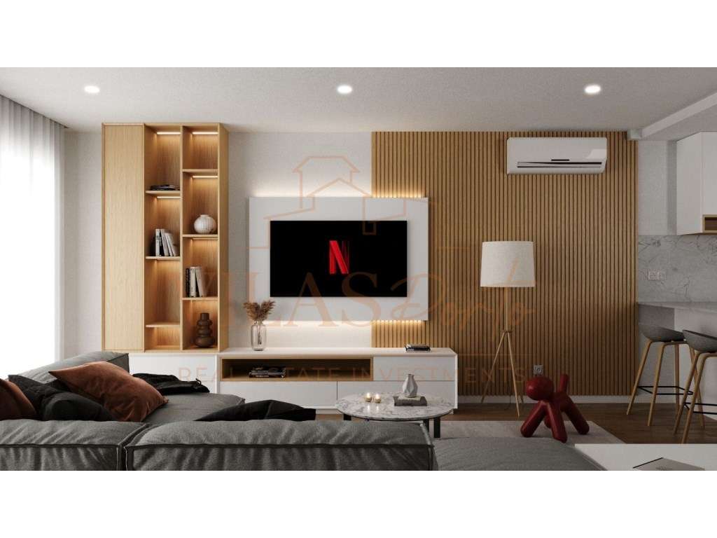 Apartamento T1 Esq. 5 Novo - Edf. BELLEVUE - Paços de Ferreira - Grande imagem: 3/39