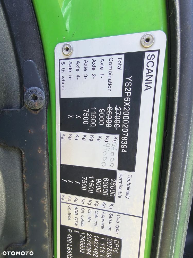 Scania P 400 6x2 - 8