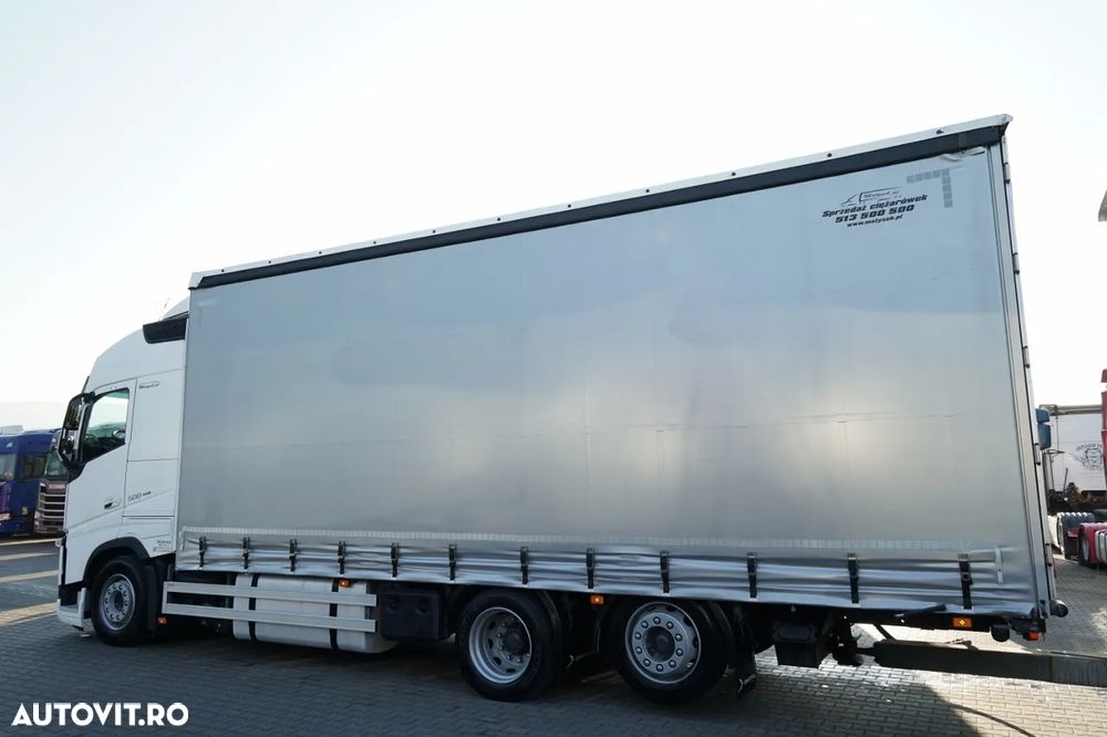 Volvo FH 500 / TANDEM 120 M3 / 6X2 / MEGA / PUNTE RIDICATĂ / TV / + REMORCA GNIOTPOL - 8