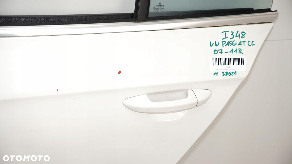 DRZWI LEWY TYŁ VW PASSAT CC 07-11R - 5