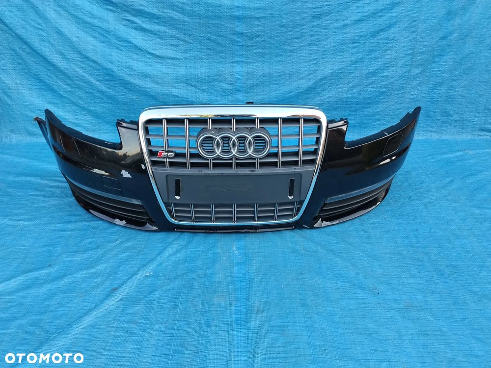 61F Zderzak przód przedni kompletny audi A6 S6  C6 SPRYSKI  wysyłka - 25