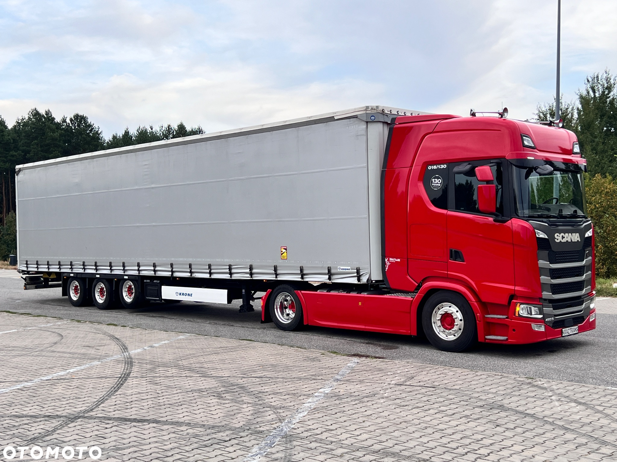 Scania S450 mega low deck perfekcyjny stan zestaw złoty kontrakt ASO full opcja - 32